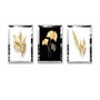 Wallity Huhu402 Cuadro Decorativo de 3 Piezas 40 x 60 cm Multicolor